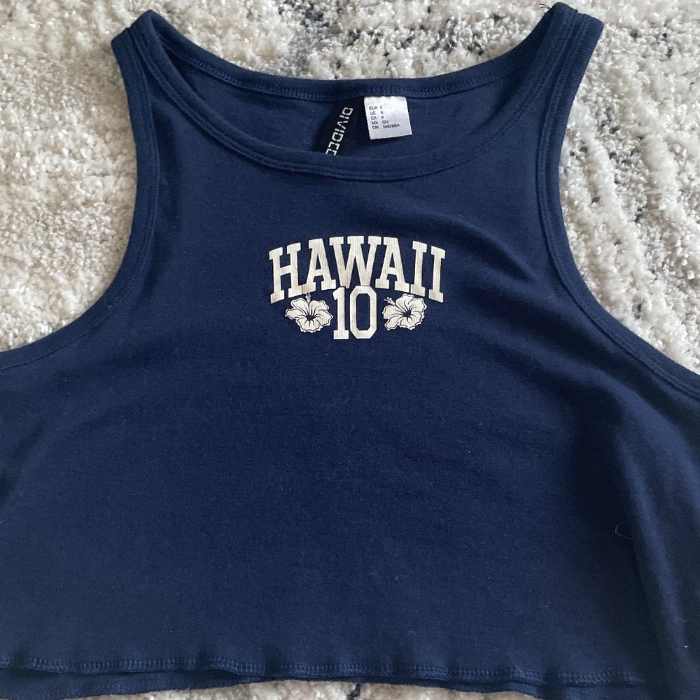 Blue Hawaii tank